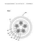 LOW SHRINK TELECOMMUNICATIONS CABLE AND METHODS FOR MANUFACTURING THE SAME diagram and image