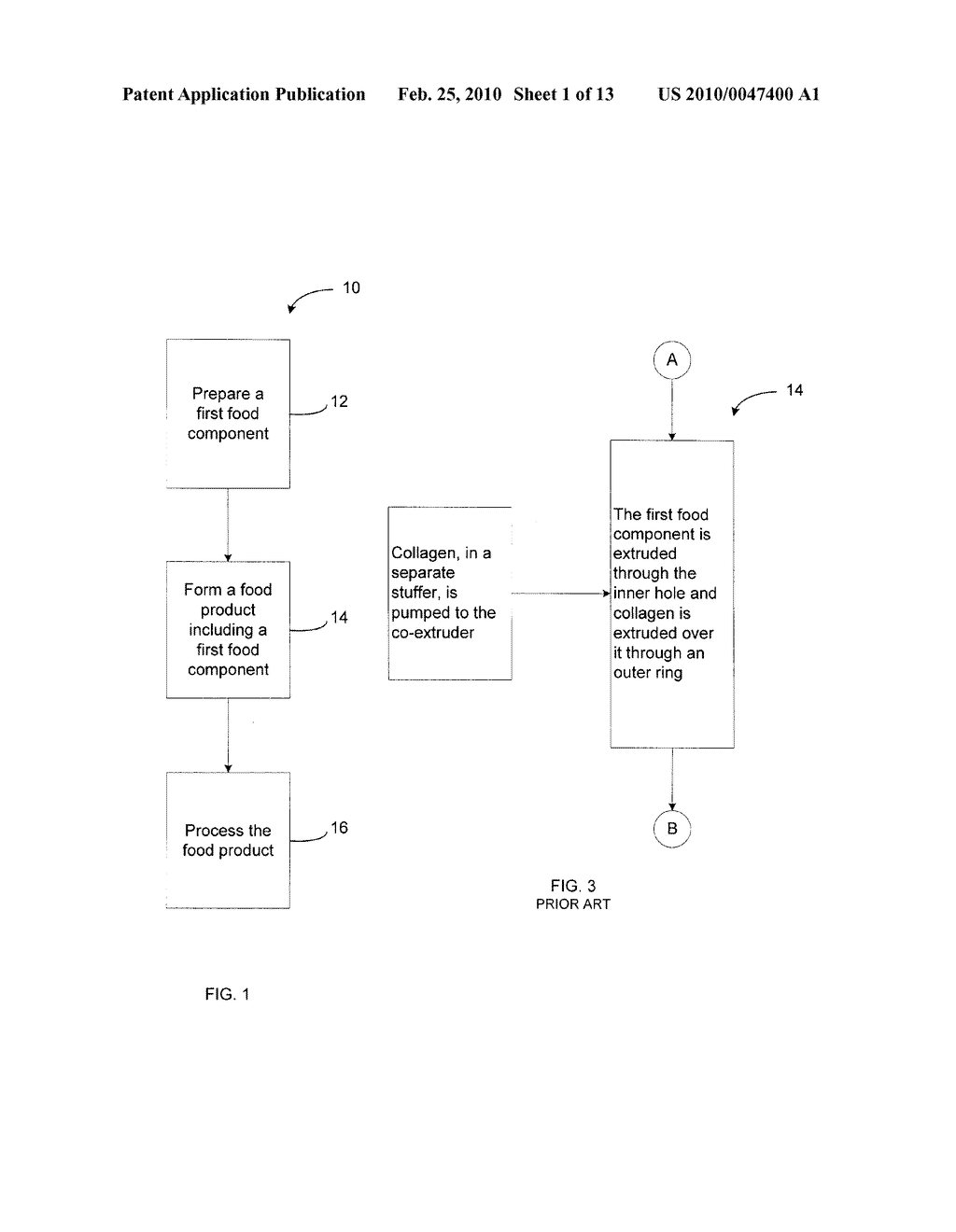 SYSTEM AND METHOD FOR FORMING A CO-EXTRUDED FOOD PRODUCT - diagram, schematic, and image 02