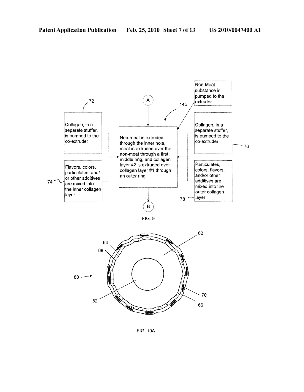 SYSTEM AND METHOD FOR FORMING A CO-EXTRUDED FOOD PRODUCT - diagram, schematic, and image 08