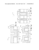 PROCESS FOR FORMING DIFFERENTIAL SPACES IN ELECTRONICS DEVICE INTEGRATED ON A SEMICONDUCTOR SUBSTRATE diagram and image