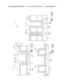 PROCESS FOR FORMING DIFFERENTIAL SPACES IN ELECTRONICS DEVICE INTEGRATED ON A SEMICONDUCTOR SUBSTRATE diagram and image