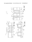 PROCESS FOR FORMING DIFFERENTIAL SPACES IN ELECTRONICS DEVICE INTEGRATED ON A SEMICONDUCTOR SUBSTRATE diagram and image