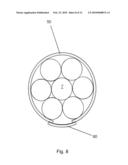 High abrasion resistance tape, particularly for bandaging cable harnesses in cars diagram and image