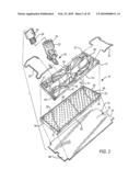 SANDING APPARATUS WITH MOLDED ELASTOMERIC PAD diagram and image