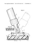 SANDING APPARATUS WITH MOLDED ELASTOMERIC PAD diagram and image