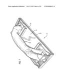 SANDING APPARATUS WITH MOLDED ELASTOMERIC PAD diagram and image