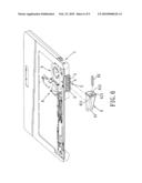 ADJUSTABLE AIR VENT DEVICE FOR A COMPUTER HOUSING, AND ASSEMBLY OF A COMPUTER HOUSING AND THE ADJUSTABLE AIR VENT DEVICE diagram and image