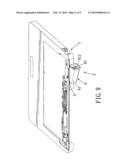 ADJUSTABLE AIR VENT DEVICE FOR A COMPUTER HOUSING, AND ASSEMBLY OF A COMPUTER HOUSING AND THE ADJUSTABLE AIR VENT DEVICE diagram and image