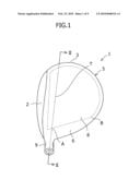 GOLF CLUB HEAD diagram and image