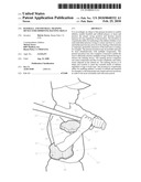 Baseball and softball training device for improving batting skills diagram and image