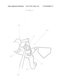 Baseball and softball training device for improving batting skills diagram and image