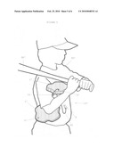 Baseball and softball training device for improving batting skills diagram and image