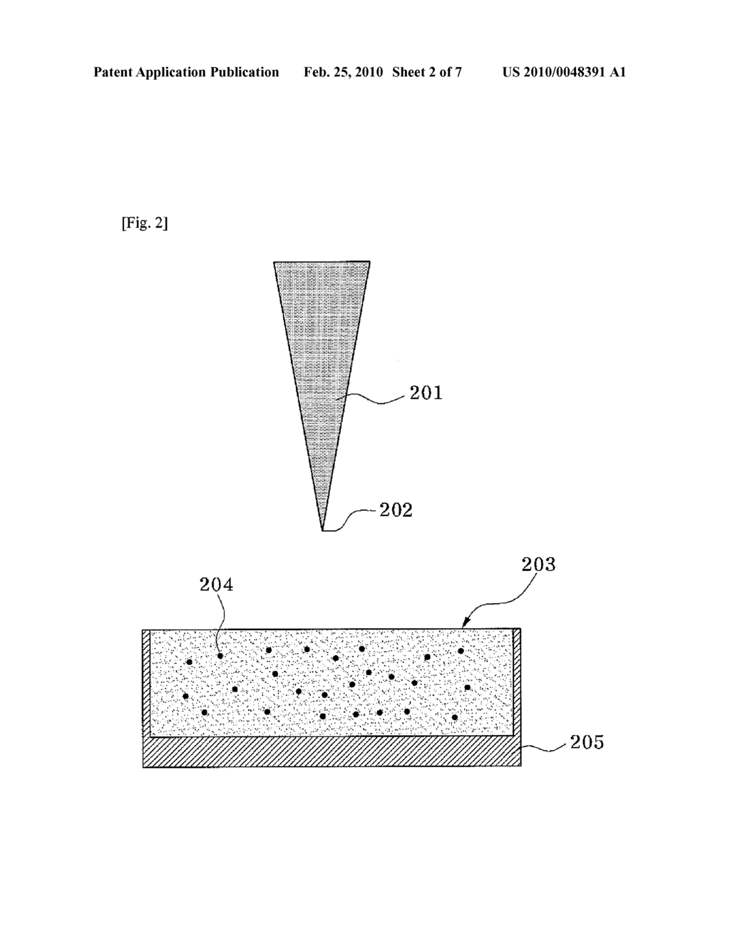 CATALYST PARTICLES ON A TIP - diagram, schematic, and image 03