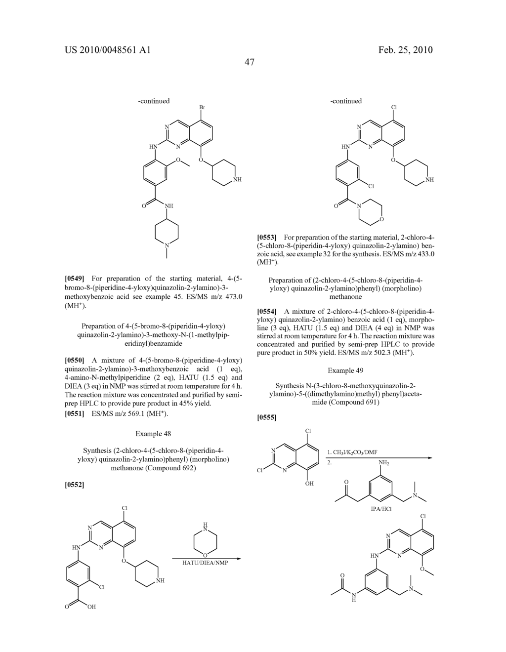 QUINAZOLINES FOR PDK1 INHIBITION - diagram, schematic, and image 48