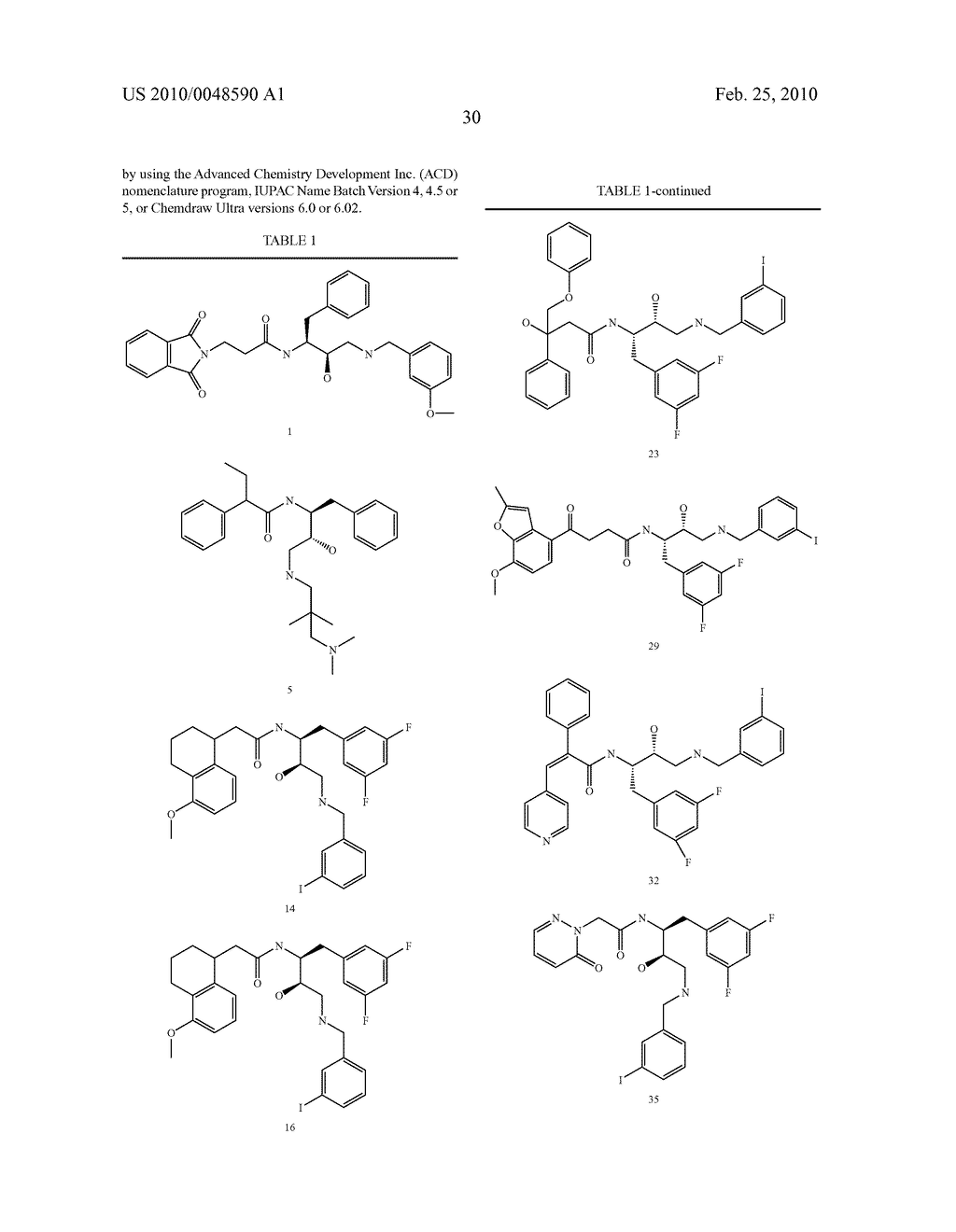 N-(3-AMINO-2-HYDROXY-PROPYL) SUBSTITUTED ALKYLAMIDE COMPOUNDS - diagram, schematic, and image 31