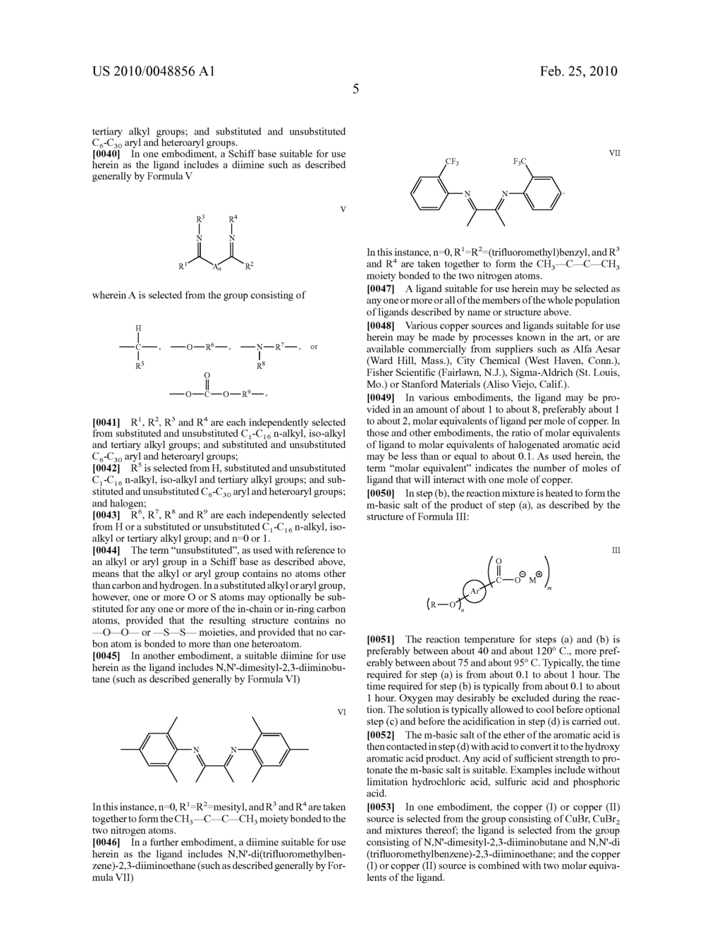 PROCESS FOR THE SYNTHESIS OF ETHERS OF AROMATIC ACIDS - diagram, schematic, and image 06