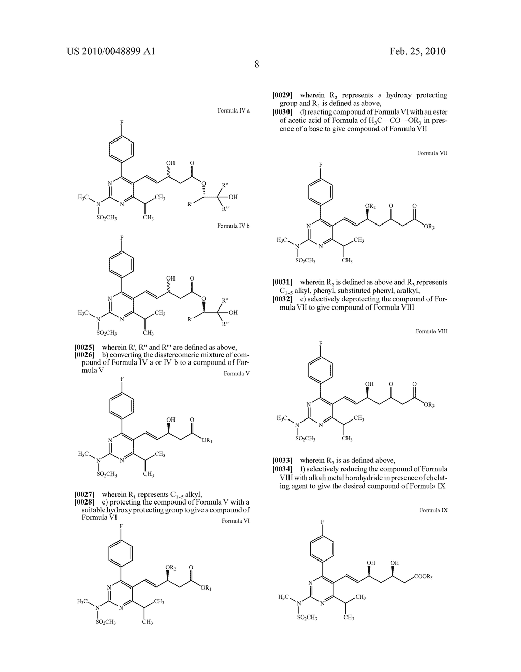 PROCESS FOR PREPARING ROSUVASTATIN CALCIUM - diagram, schematic, and image 09