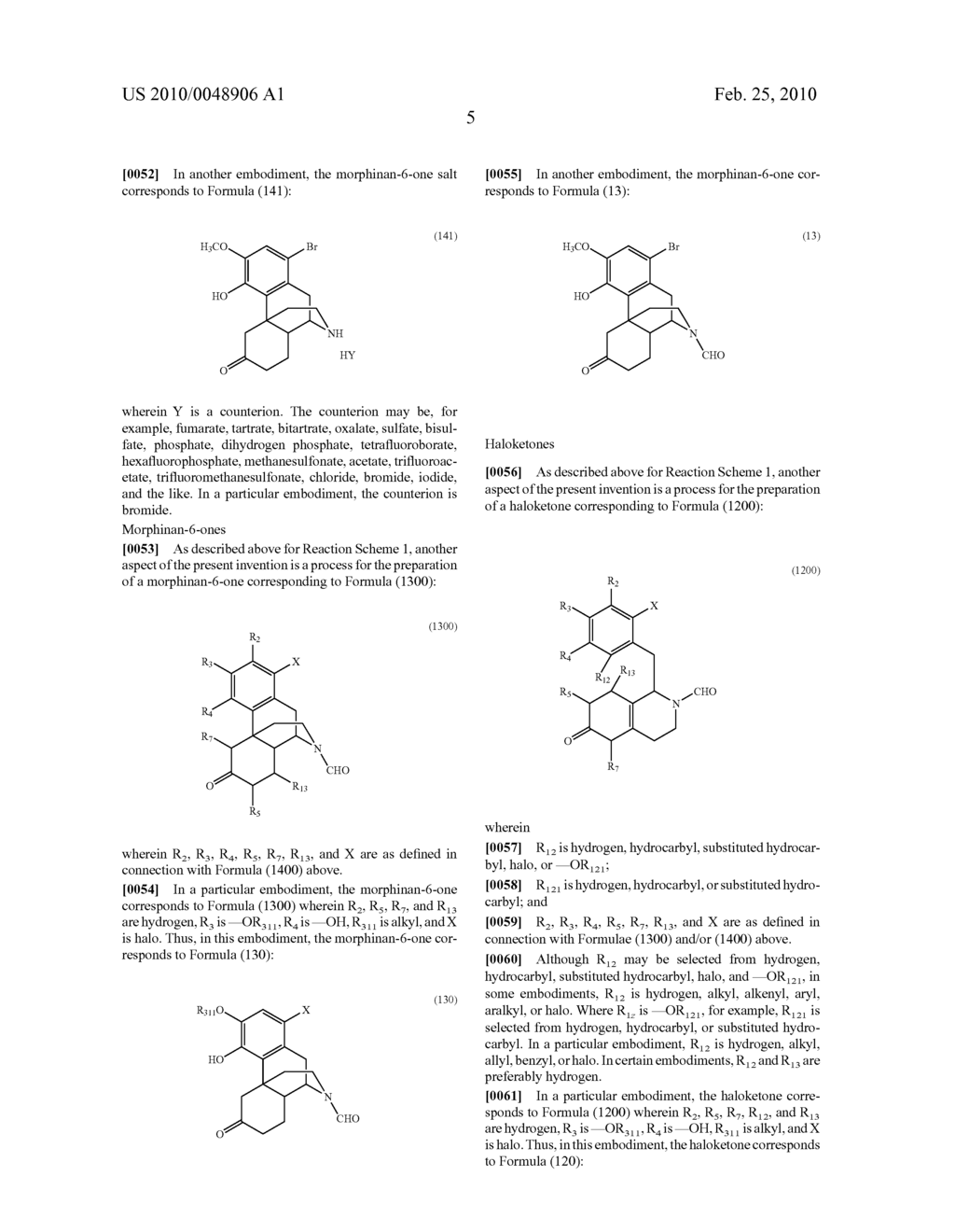 Preparation of Substituted Morphinan-6-Ones and Salts and Intermediates Thereof - diagram, schematic, and image 06