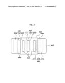 Electrode for living body and device for detecting living signal diagram and image