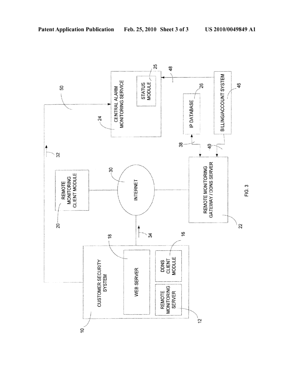 System and a Method for Remote Monitoring Customer Security Systems - diagram, schematic, and image 04