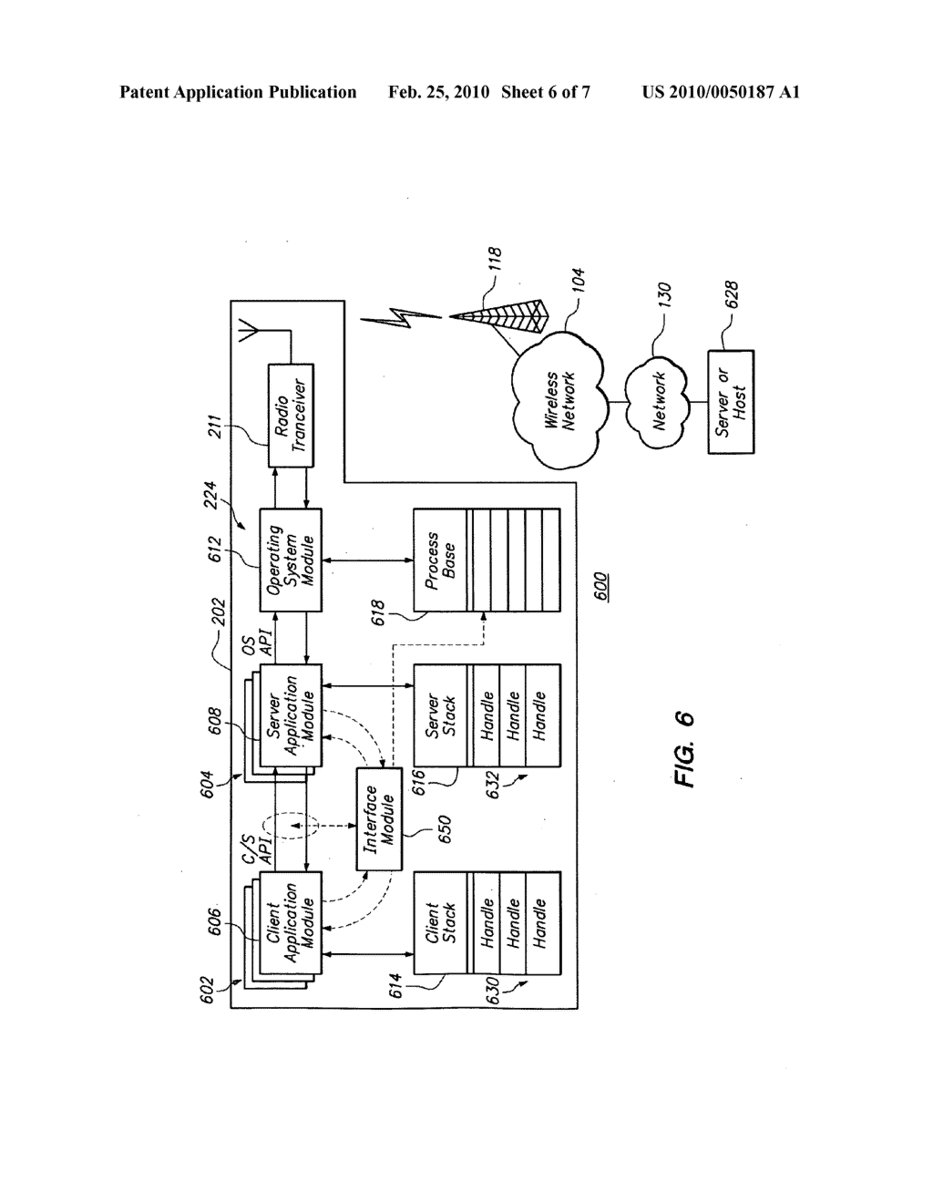 Methods And Apparatus For Maintaining Permissions For Client/Server Processing In A Communication Device - diagram, schematic, and image 07