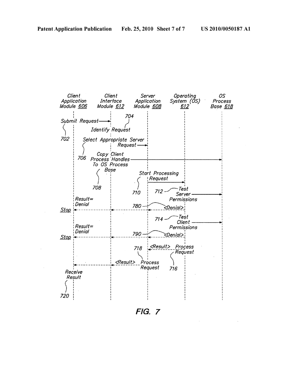 Methods And Apparatus For Maintaining Permissions For Client/Server Processing In A Communication Device - diagram, schematic, and image 08