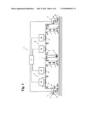 Inkjet dyeing method and apparatus diagram and image