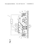 Inkjet dyeing method and apparatus diagram and image