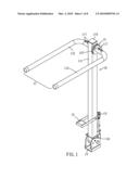 MODULATOR FOR SUPPORTING ARM OF REAR BICYCLE CARRIER diagram and image