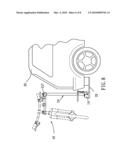 MODULATOR FOR SUPPORTING ARM OF REAR BICYCLE CARRIER diagram and image