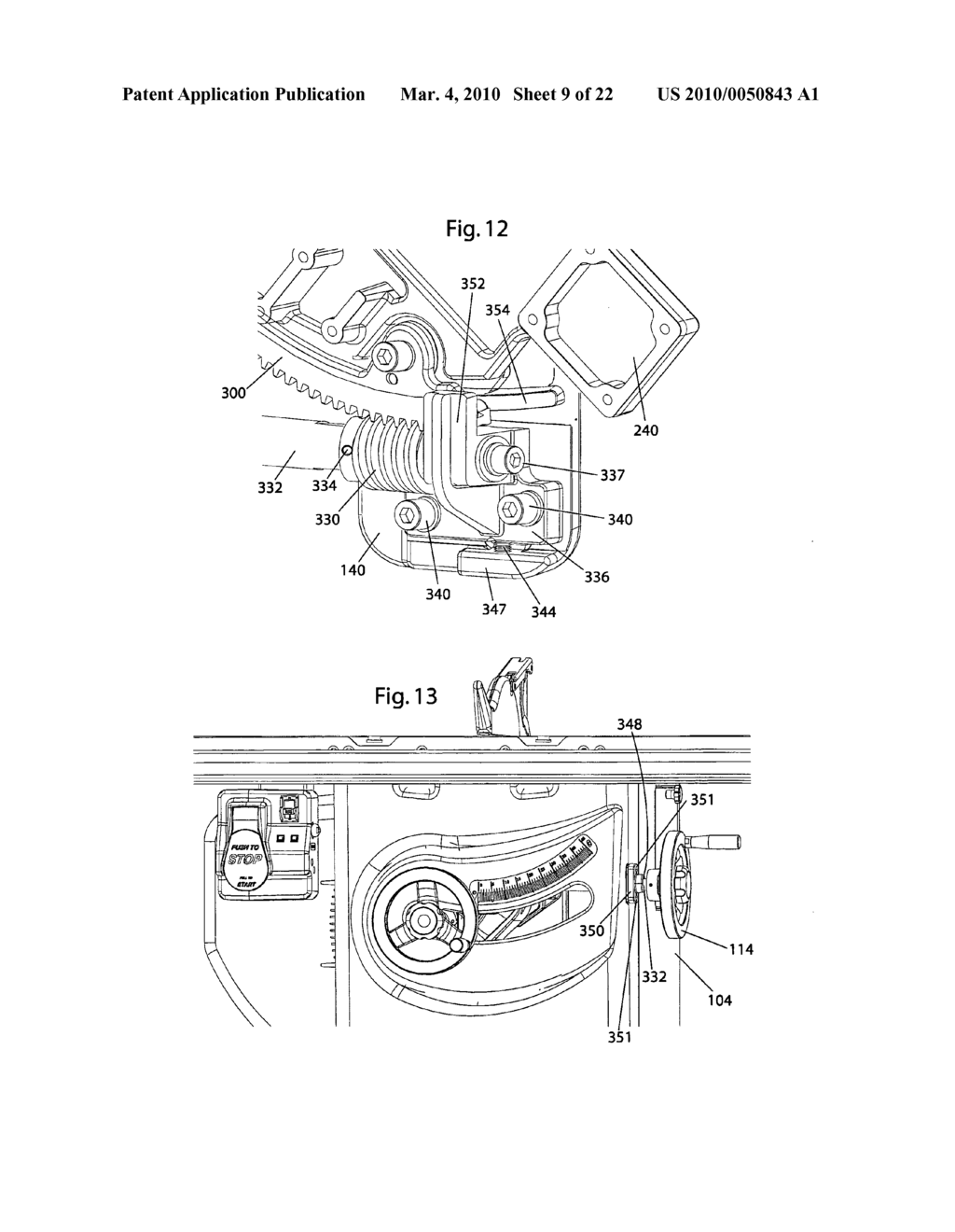 Table saw - diagram, schematic, and image 10