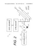 VARIABLE DAMPENING RATE SUSPENSION SYSTEM diagram and image