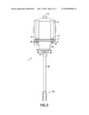 Single-Acting Pneumatic Cylinder for Use on a Locomotive Platform diagram and image