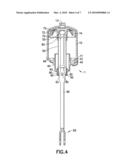 Single-Acting Pneumatic Cylinder for Use on a Locomotive Platform diagram and image