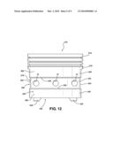 PISTON WITH A SKIRT HAVING OIL FLOW SLOTS AND METHOD OF CONSTRUCTION THEREOF diagram and image