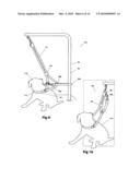 Double loop auto-adjust pet restraint device diagram and image