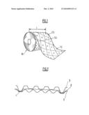 ROLL OF SHEETS OF ABSORBENT PRODUCT OF THE BATHROOM TISSUE TYPE diagram and image