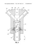 FRACTURING HEAD WITH REPLACEABLE INSERTS FOR IMPROVED WEAR RESISTANCE AND METHOD OF REFURBISHING SAME diagram and image