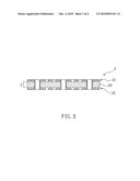 Circuit substrate having power/ground plane with grid holes diagram and image