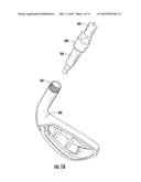 Fitting System Cart For Golf Club Heads And Shafts diagram and image