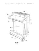 Fitting System Cart For Golf Club Heads And Shafts diagram and image