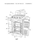 Fitting System Cart For Golf Club Heads And Shafts diagram and image