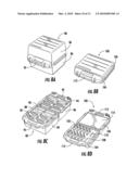 Fitting System Cart For Golf Club Heads And Shafts diagram and image