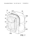 GOLF BALL WARMER AND CARRYING CASE diagram and image