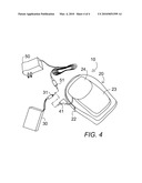 GOLF BALL WARMER AND CARRYING CASE diagram and image