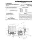 Compact automatic homogenized liquid detergent dispensing device diagram and image