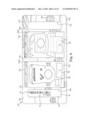 TRANSACTION CARD ASSEMBLY WITH SUBJECT AND STAND PORTIONS, ELECTROSTATIC CLINGS AND A BACKER diagram and image