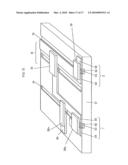 Organic field-effect transistor, production method and intermediate structure therefor, and organic field-effect device diagram and image