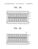 Light-emitting diodes using nano-rods and methods of manufacturing a light-emitting diode diagram and image