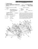 Modular cart for a gas turbine engine diagram and image